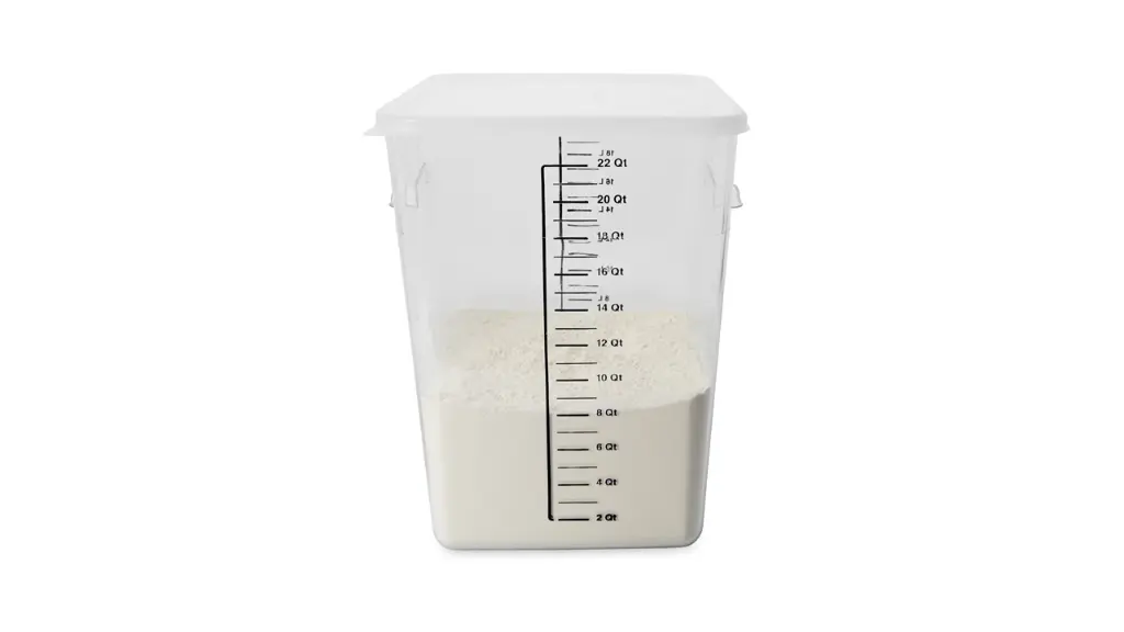 Square Storage Container 22Qt/20.8L Clr