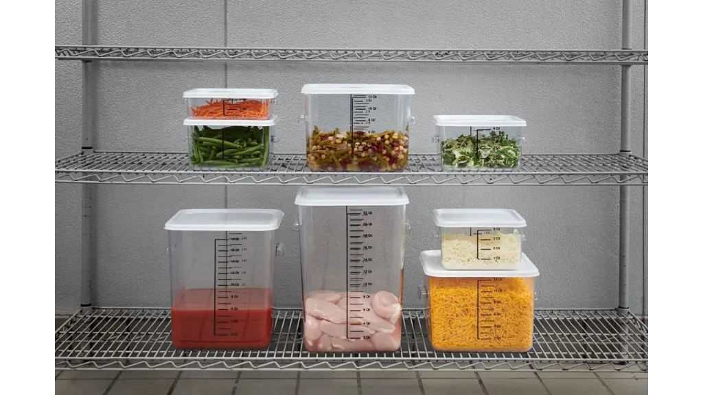 Square Storage Container 22Qt/20.8L Clr