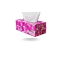Facial Tissue Mandeelex Floral 1918 2ply200Sh/Pkt 5Pkt/shrink Film & Handle 30Pkt/PP