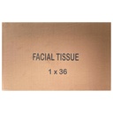 Facial Tissue White Box 1918 2ply 80Sh/Box 36Box/Ctn