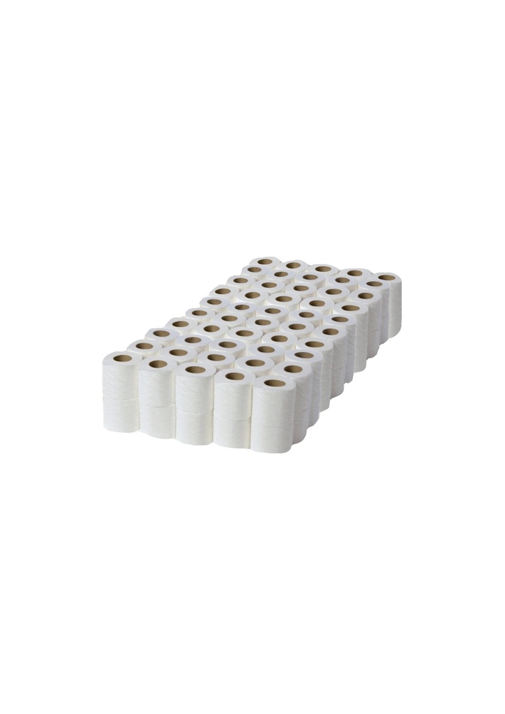 Toilet Roll 300 sheet Embossed Recycled Paper 2plyC5 10Roll/Pkt 10Pkt/PP