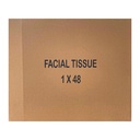 Facial Tissue White Box 1918 2ply 180Sh/Box 48Box/Ctn