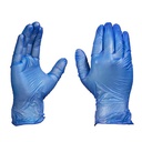 Vinyl Gloves Disposable Large Blue (EUROGREEN)