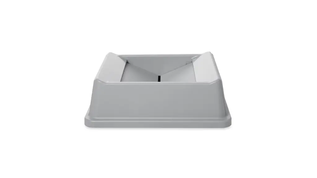 Untouchable Square Swing Lid Gray