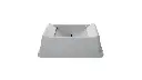 Untouchable Square Swing Lid Gray