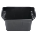 Utility Bin 4 Gal Black