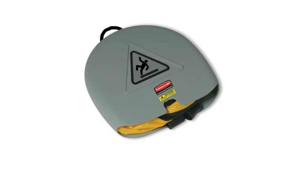 Multilingual "Caution" Folding Safety Cone 20" Yellow