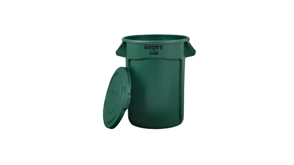 Brute Lid 32Gal/121L Dark Green