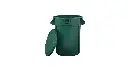 Brute Lid 32Gal/121L Dark Green