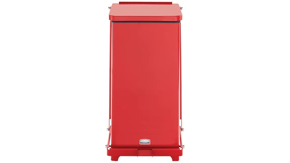 Defenders Square Quiet Step Can 12Gal/45L Red
