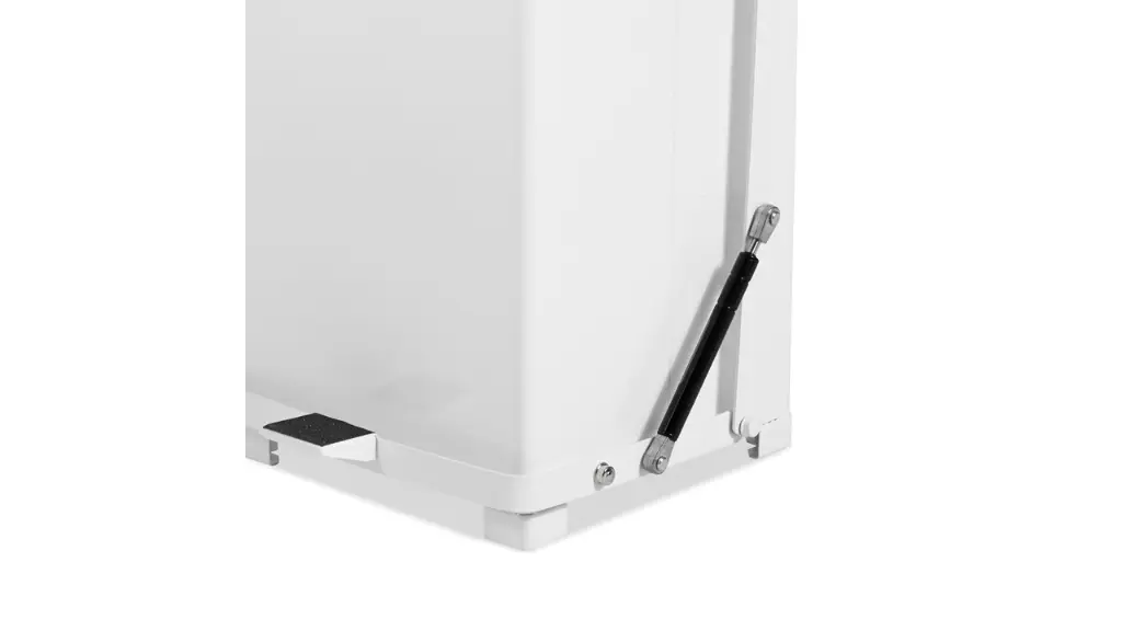 Defenders Square Quiet Step Can 12Gal/45L White