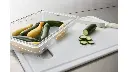 Food Tote Box 5Gal/19L 26"x18"x3.5" Clear