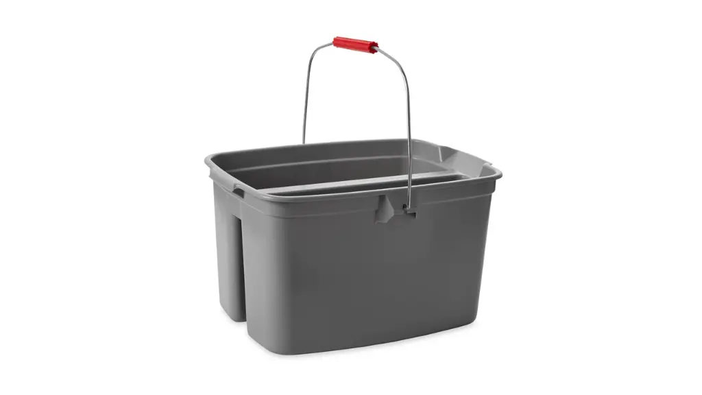 Double Bucket Pail 19QT/18L Gray