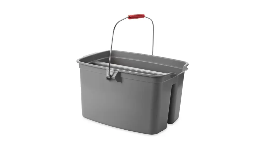 Double Bucket Pail 19QT/18L Gray