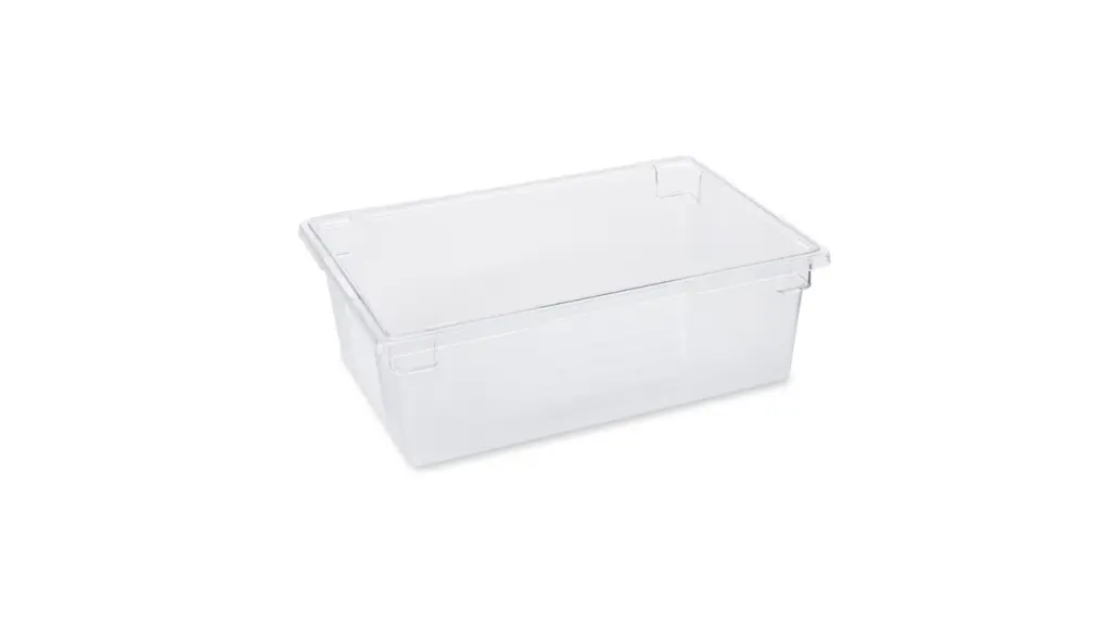 Food Tote Box 12.5 Gal 26"x18"x9" Clear