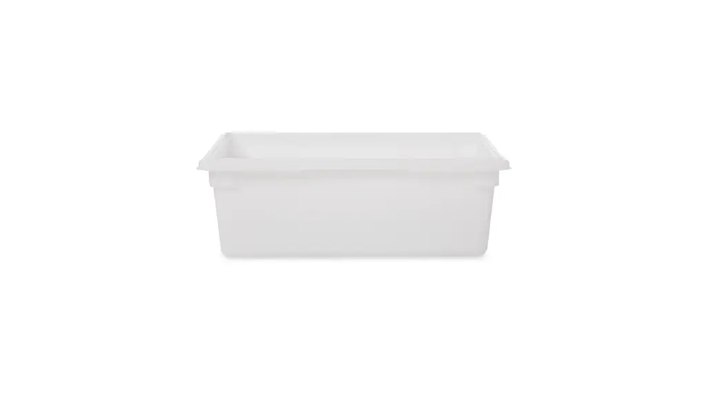 Food Tote Box 12.5Gal 18"x26"x9" White