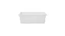 Food Tote Box 12.5Gal 18"x26"x9" White
