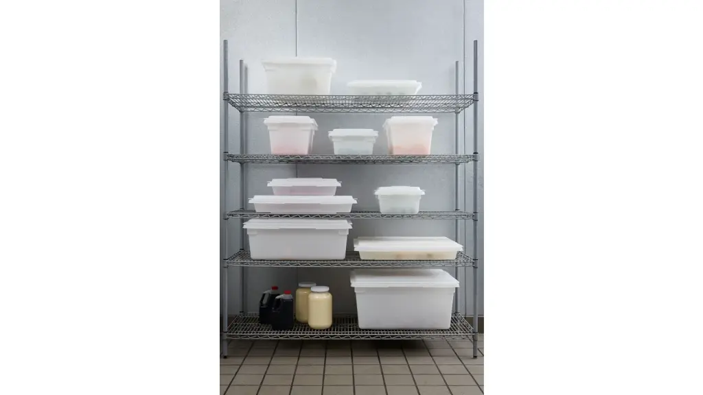 Food Tote Box 16.62 Gal 18"x26"x12" White