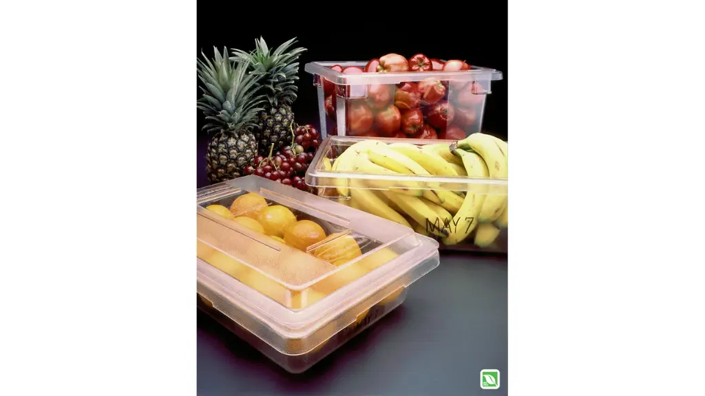 Food Tote Box 21.5Gal/81L 26"x18"x15" Clear