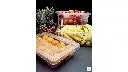 Food Tote Box 21.5Gal/81L 26"x18"x15" Clear