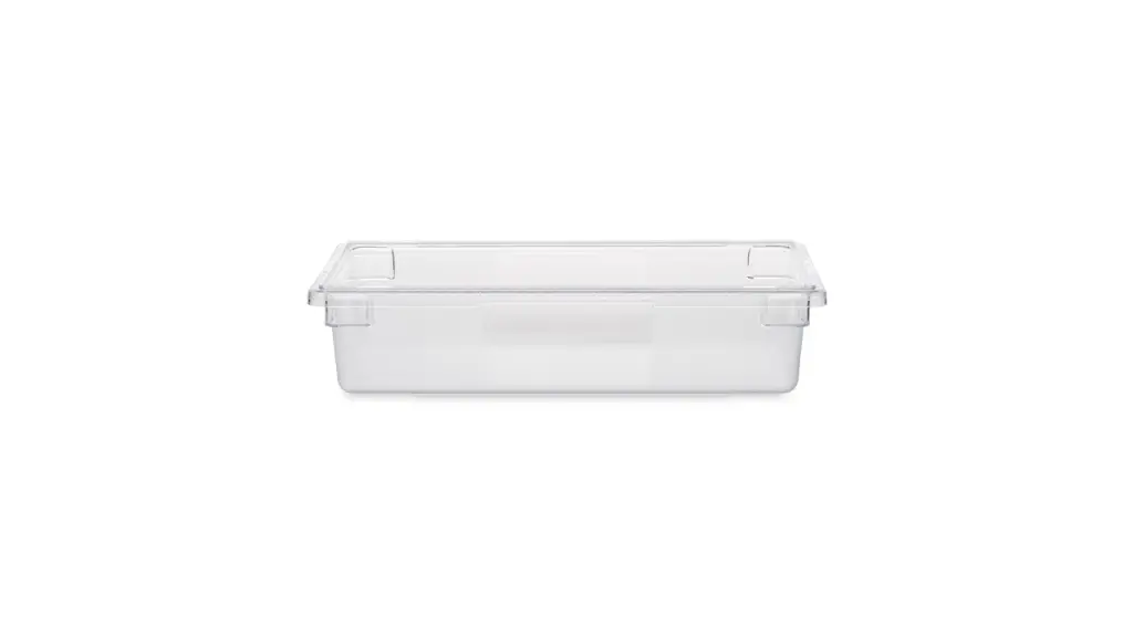 Food Tote Box 8.5 Gal 26"x18"x6" Clear