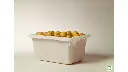 Food Tote Box 5Gal/18.9L 18"x12"x9" White