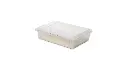 Food Tote Box Lid For 26"x18" White 