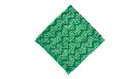 Hygen 16"x16" Microfiber Cloth 12/Pack Green