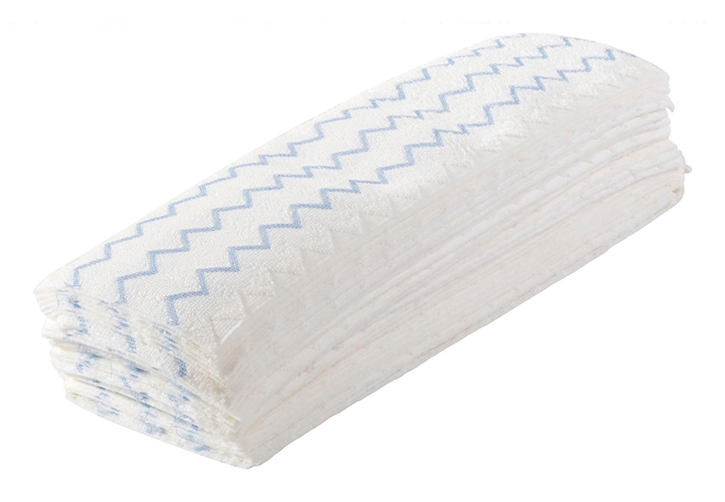 Hygen 18"Disposable Microfiber Cloth White 1x50