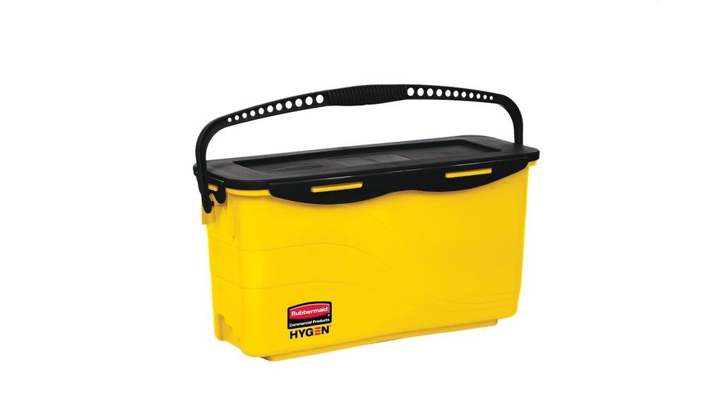 Hygen Microfiber Charging Bucket With Sieve Yellow