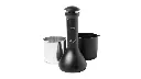 Infinity Black Traditional Free Standing Cigarette Receptacle