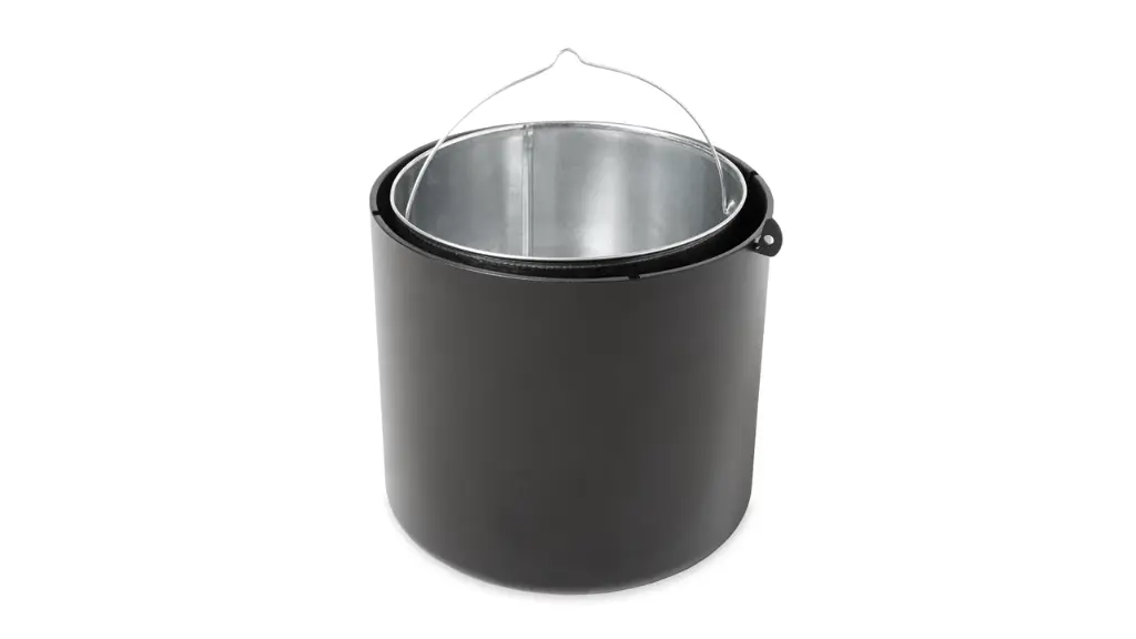 Infinity Black Traditional Free Standing Cigarette Receptacle