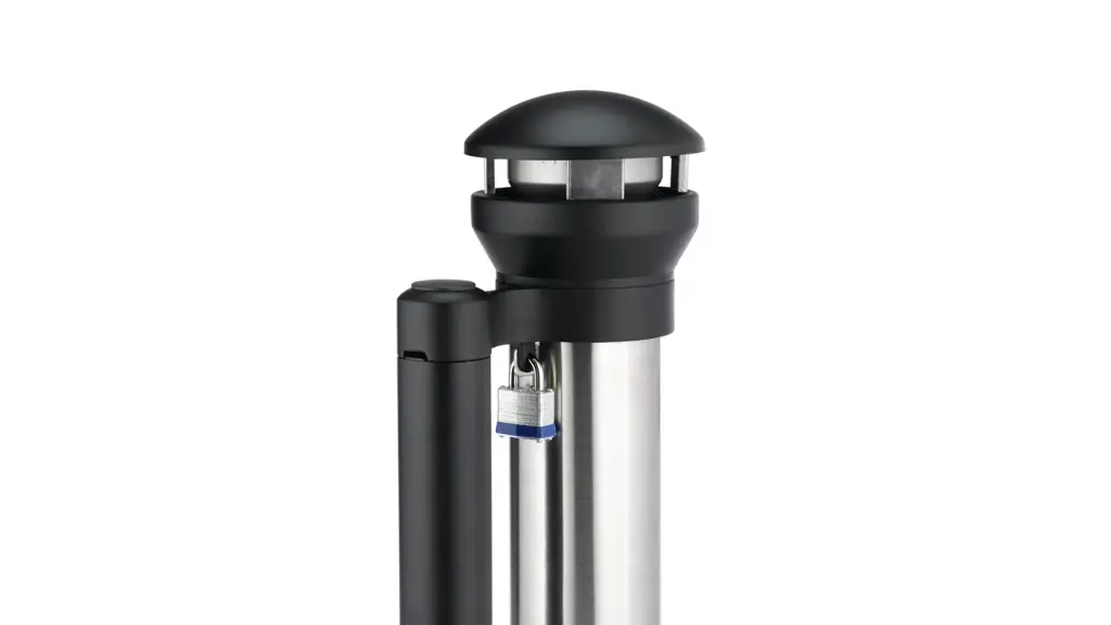 Infinity Wall Mount Smoking Receptacle Stainless Steel With Black Top