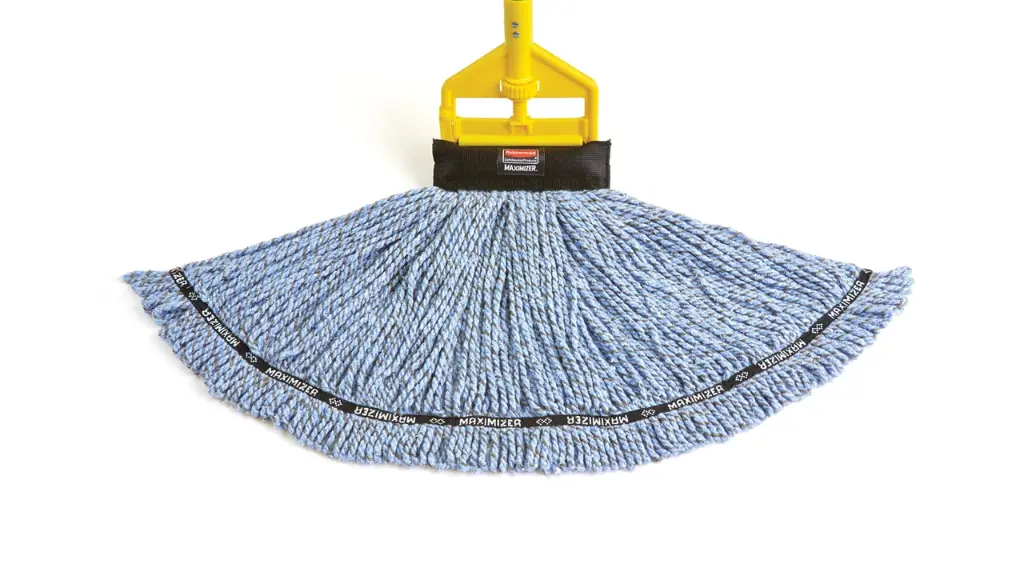 Invader Side-Gate Wet Mop Handle Fiberglass Handle 60" Blue
