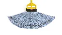 Invader Side-Gate Wet Mop Handle Fiberglass Handle 60" Blue