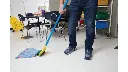 Invader Side-Gate Wet Mop Handle Fiberglass Handle 60" Blue