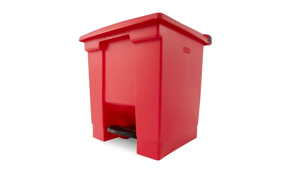 Legacy Step-On Container 8Gal/30L Red