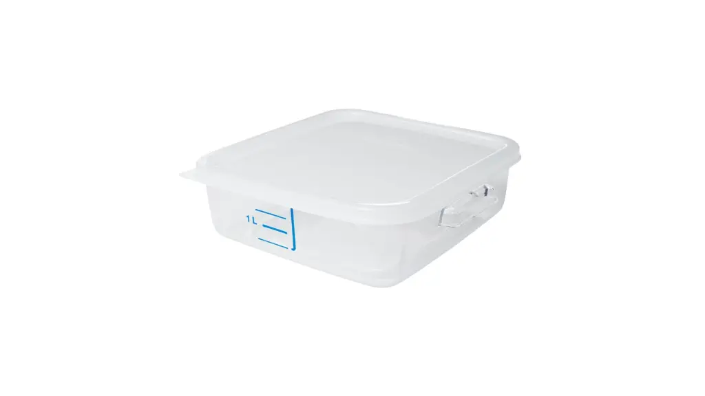 Lid For Square Storage Container 2 QT-8 QT White 
