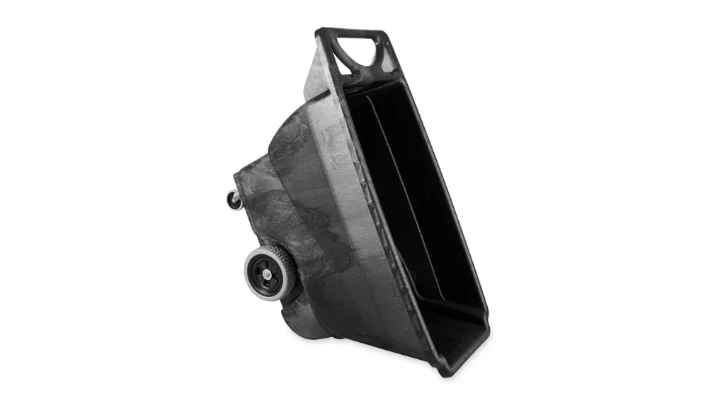 Structural Foam Tilt Truck Utility Duty 1/2 Cubic Yard Black