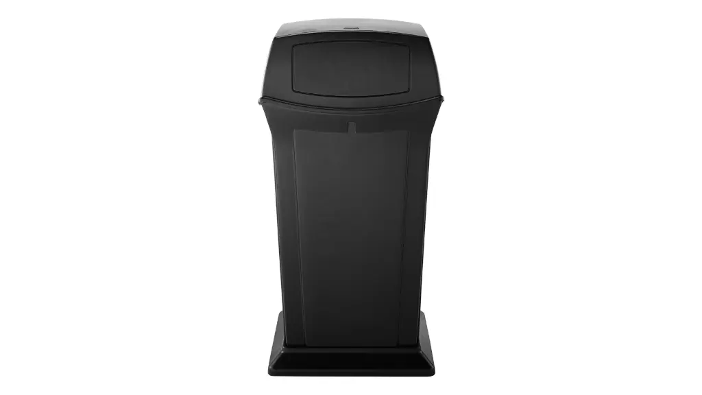 Ranger Container With 2 Doors 45Gal/170L Black