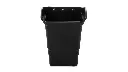 Refuse Bin 8 Gal Black