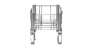 Slim Jim Single Stainless Steel Dolly