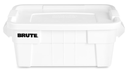 Brute Tote With Lid 14G/52L White 