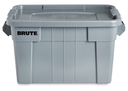 Brute Tote With Lid 20G/75L Gray