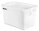 Brute Tote With Lid 20G/75L White 