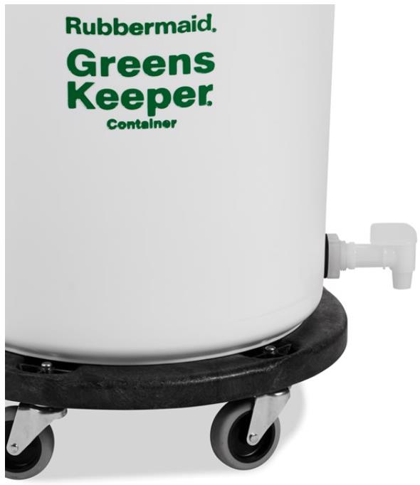 Brute Greenskeeper 32Gal/121L White 