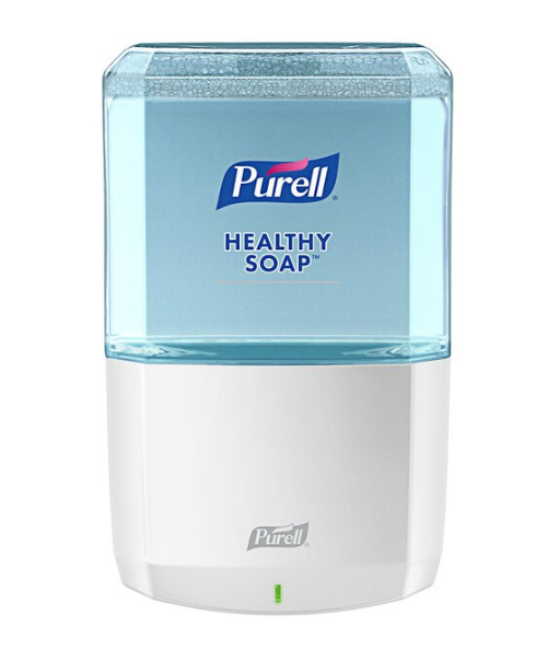 Purell ES8 Soap Touch-Free Dispenser White 1200ml for Healthy Soap refill 