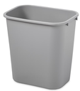 Wastebasket Medium 28Qt/27L Gray