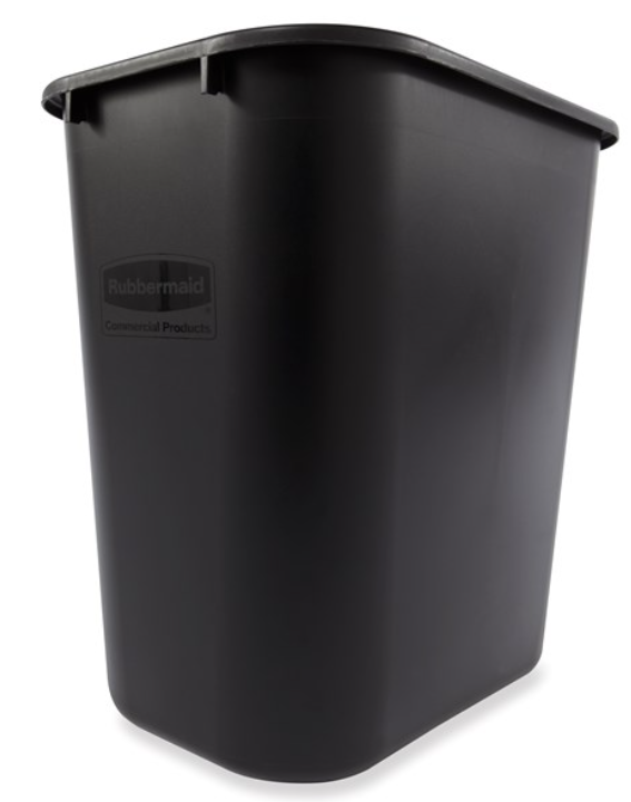 Wastebasket Medium 28Qt/27L Black