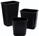 Wastebasket Medium 28Qt/27L Black